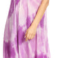 Sakkas Dalida Women's Short Sleeve Corset Tie dye Embroidered Flared Dress