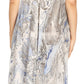 Sakkas Dalida Women's Short Sleeve Corset Tie dye Embroidered Flared Dress