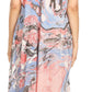 Sakkas Dalida Women's Short Sleeve Corset Tie dye Embroidered Flared Dress