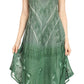 Sakkas Liz  Women's Maxi Loose Sleeveless Summer Casual Tank Dress Cover-up Caftan