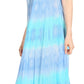 Sakkas Oxa Women's Casual Summer Maxi Long Loose Sleeveless V-neck Dress Cover-up