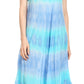 Sakkas Oxa Women's Casual Summer Maxi Long Loose Sleeveless V-neck Dress Cover-up