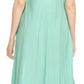 Sakkas Oxa Women's Casual Summer Maxi Long Loose Sleeveless V-neck Dress Cover-up