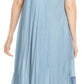 Sakkas Oxa Women's Casual Summer Maxi Long Loose Sleeveless V-neck Dress Cover-up