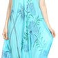 Sakkas Oxa Women's Casual Summer Maxi Long Loose Sleeveless V-neck Dress Cover-up