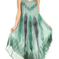 Sakkas Oxa Women's Casual Summer Maxi Long Loose Sleeveless V-neck Dress Cover-up