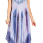 Sakkas Oxa Women's Casual Summer Maxi Long Loose Sleeveless V-neck Dress Cover-up