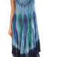 Sakkas Oxa Women's Casual Summer Maxi Long Loose Sleeveless V-neck Dress Cover-up
