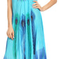 Sakkas Oxa Women's Casual Summer Maxi Long Loose Sleeveless V-neck Dress Cover-up