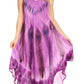 Sakkas Oxa Women's Casual Summer Maxi Long Loose Sleeveless V-neck Dress Cover-up