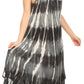 Sakkas Oxa Women's Casual Summer Maxi Long Loose Sleeveless V-neck Dress Cover-up