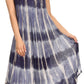 Sakkas Oxa Women's Casual Summer Maxi Long Loose Sleeveless V-neck Dress Cover-up