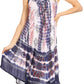 Sakkas Tina Women's Casual Summer Loose Sleeveless Tank Midi Dress Cover-up