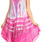 Sakkas Tina Women's Casual Summer Loose Sleeveless Tank Midi Dress Cover-up