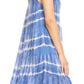 Sakkas Tina Women's Casual Summer Loose Sleeveless Tank Midi Dress Cover-up