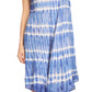 Sakkas Tina Women's Casual Summer Loose Sleeveless Tank Midi Dress Cover-up