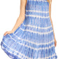 Sakkas Tina Women's Casual Summer Loose Sleeveless Tank Midi Dress Cover-up