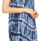 Sakkas Tina Women's Casual Summer Loose Sleeveless Tank Midi Dress Cover-up