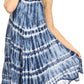 Sakkas Tina Women's Casual Summer Loose Sleeveless Tank Midi Dress Cover-up