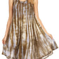 Sakkas Tina Women's Casual Summer Loose Sleeveless Tank Midi Dress Cover-up