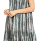 Sakkas Tina Women's Casual Summer Loose Sleeveless Tank Midi Dress Cover-up