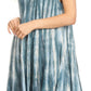 Sakkas Tina Women's Casual Summer Loose Sleeveless Tank Midi Dress Cover-up
