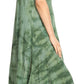 Sakkas Nila Women's Double Spaghetti Strap V-neck Casual Maxi Long Summer Dress