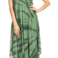 Sakkas Nila Women's Double Spaghetti Strap V-neck Casual Maxi Long Summer Dress