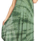 Sakkas Nila Women's Double Spaghetti Strap V-neck Casual Maxi Long Summer Dress