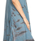 Sakkas Nila Women's Double Spaghetti Strap V-neck Casual Maxi Long Summer Dress