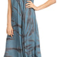 Sakkas Nila Women's Double Spaghetti Strap V-neck Casual Maxi Long Summer Dress