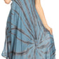 Sakkas Nila Women's Double Spaghetti Strap V-neck Casual Maxi Long Summer Dress