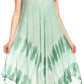 Sakkas Nila Women's Double Spaghetti Strap V-neck Casual Maxi Long Summer Dress