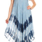Sakkas Nila Women's Double Spaghetti Strap V-neck Casual Maxi Long Summer Dress