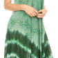 Sakkas Nila Women's Double Spaghetti Strap V-neck Casual Maxi Long Summer Dress