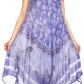 Sakkas Nila Women's Double Spaghetti Strap V-neck Casual Maxi Long Summer Dress