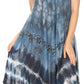 Sakkas Nila Women's Double Spaghetti Strap V-neck Casual Maxi Long Summer Dress