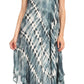 Sakkas Nila Women's Double Spaghetti Strap V-neck Casual Maxi Long Summer Dress