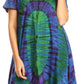 Sakkas Sienna Women's Knit Cold Shoulder Short Sleeve Flared Shift Short Dress