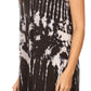 Sakkas Dora Women's Sleeveless Knit Loose Casual Shift Print Tank Dress Sundress
