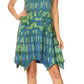 Sakkas Dora Women's Sleeveless Knit Loose Casual Shift Print Tank Dress Sundress