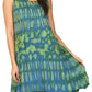 Sakkas Dora Women's Sleeveless Knit Loose Casual Shift Print Tank Dress Sundress