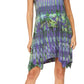 Sakkas Dora Women's Sleeveless Knit Loose Casual Shift Print Tank Dress Sundress