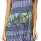Sakkas Dora Women's Sleeveless Knit Loose Casual Shift Print Tank Dress Sundress