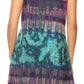 Sakkas Dora Women's Sleeveless Knit Loose Casual Shift Print Tank Dress Sundress