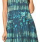 Sakkas Dora Women's Sleeveless Knit Loose Casual Shift Print Tank Dress Sundress