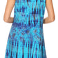 Sakkas Dora Women's Sleeveless Knit Loose Casual Shift Print Tank Dress Sundress