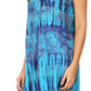 Sakkas Dora Women's Sleeveless Knit Loose Casual Shift Print Tank Dress Sundress