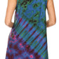 Sakkas Dora Women's Sleeveless Knit Loose Casual Shift Print Tank Dress Sundress