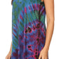 Sakkas Dora Women's Sleeveless Knit Loose Casual Shift Print Tank Dress Sundress